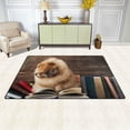 thumbnail image 3 of Coolnut Lightweight Non Slip Carpet Mats 60 x 39 inch (5'x 3'3"), Area Soft Rugs Floor Mat Rug Decoration for Kids Room Living Room Cute Dog Reading, 3 of 6