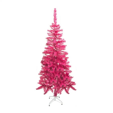 Perfect Holiday 6 Ft Pvc Christmas Tree Pink