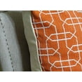 thumbnail image 2 of Plutus Ardmore Kaki Coussin à Main, (Double Face 16" x 16"), 2 of 4