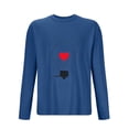 thumbnail image 3 of Styesk Chemises pour Hommes Sports Entraînement Physique Pyjamas Imprimés à la Maison T-shirt Manches Longues Col Rond, 3 of 3