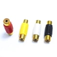 thumbnail image 3 of Conector RCA A Chapado en Oro Adaptador Enchufe AV (dorado) 4 Uds., 3 of 6