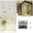 thumbnail image 4 of Shower Door Guide Sliding Glass Door Guide Fixed Shower Door Bumper Supply, 4 of 9