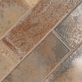thumbnail image 3 of MSI Marza Rust 4 In. X 12 In. Glossy Ceramic Brown Subway Wall Tile, 3 of 5