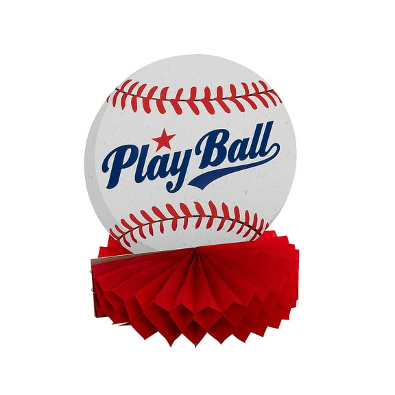 Baseball Party Centerpieces, Party Decor, Birthday, 4 Pieces