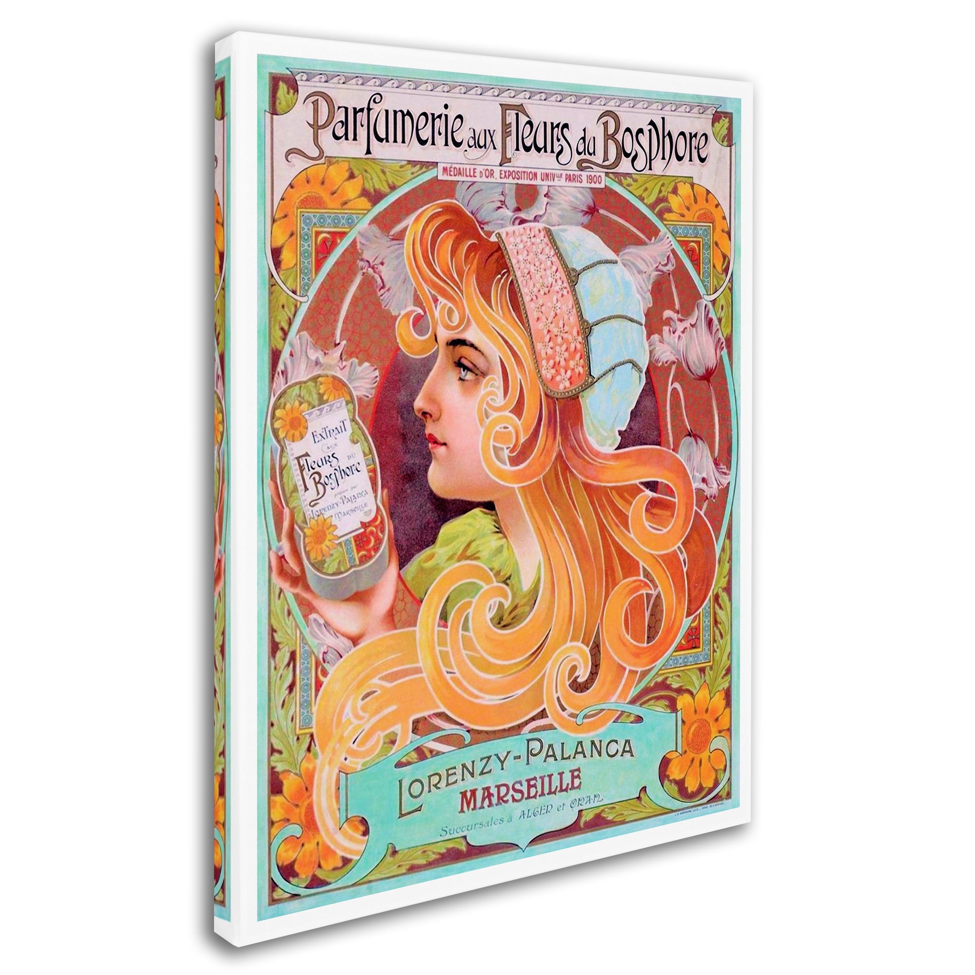 Trademark Fine Art 'Cosmetics 1' Canvas Art by Vintage Lavoie