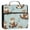 Cute Otters in Various Poses, variant on Water-Resistant 3-Ring Binder Organizer with Multiple Pockets Zipper Binder Bag for Office Cute Otter Pattern