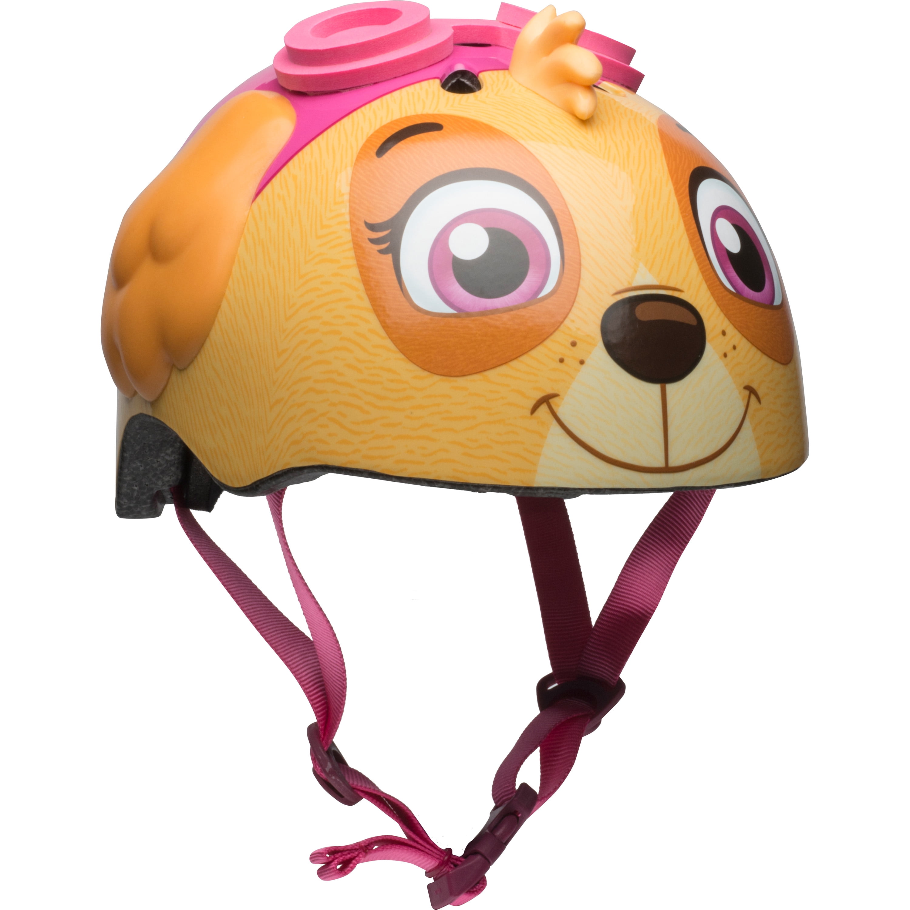 ages 3-5 Pink Pink New Details about   Nickelodeon's Sky PAW Patrol Girl Bicycle Helmet 
