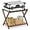 Brown, variant on Bamboo Rack for Guest Room, Wide Suitcase Stand with Storage Shelf, Folding Luggage Stand Holder for Bedroom Hotel, 26.77" Thickened Luggage Rack for Suitcases, Natural