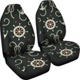thumbnail image 4 of Nautical Anchor Pattern Universal Fit Car Seat Covers, 4 of 4