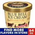 thumbnail image 4 of Blue Bell Gold Rim Homemade Vanilla Ice Cream Half Gallon, 64 fl oz, 4 of 11