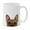 Black Tan French Bulldog, variant on MUGBREW 11 Oz Ceramic Tea Cup Coffee Mug, Black Labrador Retriever Dog
