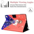 thumbnail image 5 of Case for Kindle Fire HD 10.1 inch Case 2021 Release, Fire HD 10 Plus Cover 2021, Allytech Slim Folding Stand Shell Cover with Auto Sleep Wake Card Slots Case for All-New Fire HD 10, Butterfly Girl, 5 of 7