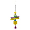 thumbnail image 4 of Pájaros Loros Juguetes para Masticar Loro Juguetes de Madera Jaula de Pájaros Decoración Accesorio Sunnimix Birds Parrot Chew Toys, 4 of 8