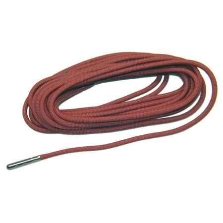 

48 Inch 122 cm Crimson Blood Red 550 Paracord with Black Steel Tips; 2 Pair pack of the Strongest shoelaces boot laces Available