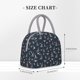 thumbnail image 2 of Balery Sailboat And Seagull Bolsa de Almuerzo para Mujeres, Caja de Almuerzo, Bolsa de Almuerzo Pequeña Impermeable, Tote de Almuerzo Reutilizable con Gran Capacidad, 2 of 6