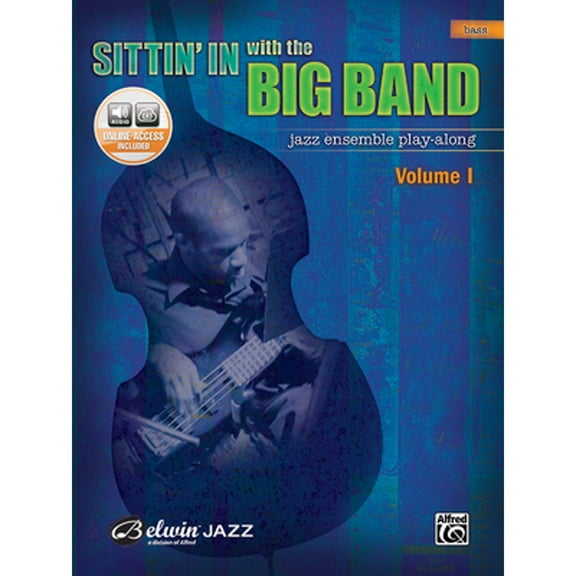 Pre-Owned Sittin' in with the Big Band, Vol 1: Bass, Book & CD (Paperback 9780739045183) by Alfred Music