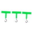 thumbnail image 2 of GARENDE 6x3pcs Hook Knot Tool Knot Hook Puller Carp Fishing Rig Terminal Tackle Green, 2 of 6