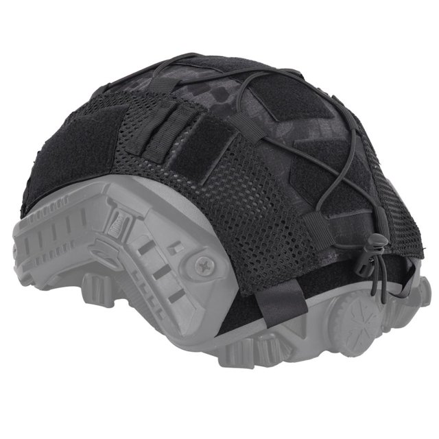 Cubierta de casco portátil Tela de cubierta antiarañazos para cascos rápidos (CO-17-TY)