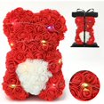 thumbnail image 1 of Rosenbär- Rosen Teddybär Mit Box, künstliche Rose Blumenbär, Geschenke Für Freundin, Jahrestag Geschenk Für Sie, Geschenk Für Muttertag, Valentinstag, Jubiläum und Brautduschen MFZFUKR WXOTTO-CWY-2273, 1 of 5