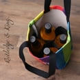 thumbnail image 3 of Rutledge & King Reusable Wine Bag - Wine Tote for Wine Bottles - (Rainbow, 1 Pack), 3 of 7
