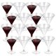 thumbnail image 1 of Plastic Glasses, Clear Wine Glasses Reusable Party Cups Dessert Cups for Champagne Dessert, 1 of 5