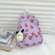 thumbnail image 4 of Mochila para niña Fresas lindas Mujeres Estudiante Mochila de viaje Mochila (púrpura), 4 of 9