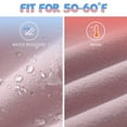 thumbnail image 5 of Baleaf Youth Girls Fleece Lined Water Resistant Leggings High Waisted Light Purple XL, 5 of 7