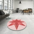 thumbnail image 4 of Ahgly Company Machine Washable Indoor Rectangle Transitional Pink Area Rugs, 8' x 10', 4 of 7