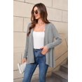 thumbnail image 4 of Witsmile Women's Lightweight Open Front Cardigans Long Sleeve Soft Casual Drape Fall Cardigan, 4 of 6