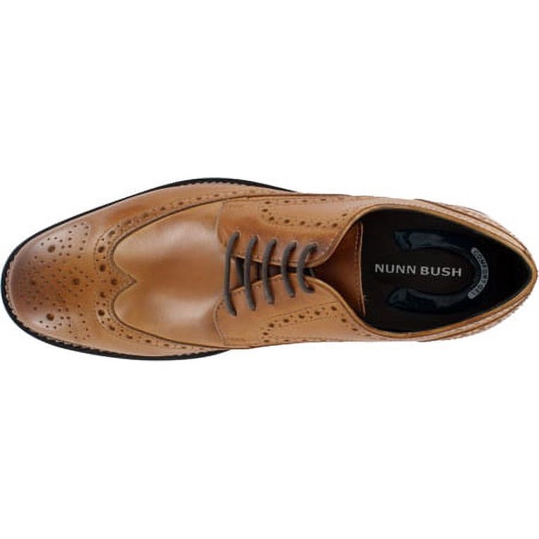 Nunn Bush Men's Nelson Wing Tip Oxford - Walmart.com