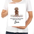 thumbnail image 3 of Koyal Wholesale Jumbo Pet Sympathy Card with Envelope, Brown Cockapoo, Dog Grief Bereavement Card 8.5" x 11", 1-Pk, 3 of 5