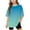 Z2-Blue-kids summer tops, variant on MKOSPLRT Girls Oversized T Shirts Short Sleeve Drop Shoulder Tops Crew Neck Loose Fit Tees Funny Gradient Tshirts Summer Running Tees