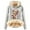 Light Gray, variant on Fashionable Autumn And Winter Christmas Deer Print Velvet Thickened Warm Solid Color Color Cardigan Women's Hooded Sweatshirt Tunic Length Sweatshirt Front Pocket Button down Hoodie Woma Orange XXXXXL