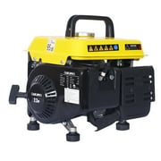 Haomei Portable Generator, Outdoor Indoor Generator Low Noise, Gas & Oil Mix Powered Generator, Generators for Home Use, Peak Power 900 Watts
