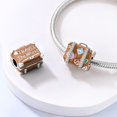 thumbnail image 2 of MULA 925 Sterling Silver DIY Charm 5A Zircon Luggage Earth Camera Pendant fit Bracelet for Women Jewelry, 2 of 6