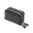 thumbnail image 3 of HEALEEP 1Set Accordion Style Wallet With Zip Genuine Cow Multi Slot Design Random Color, 3 of 5
