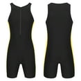thumbnail image 5 of MSemis Men's UPF 50+ Athletic One Piece Swimwear Swimsuit, 5 of 7
