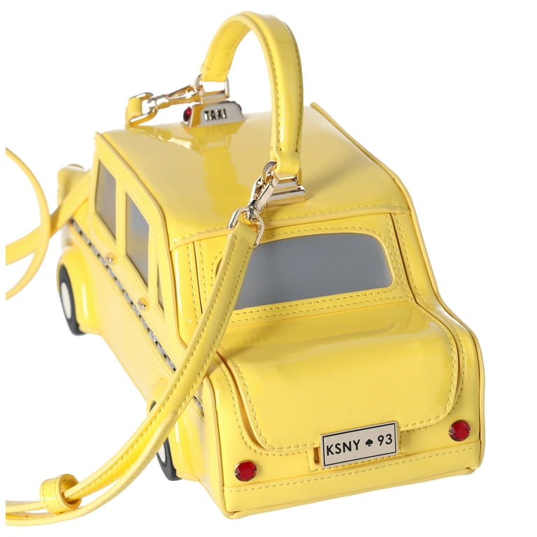 Kate Spade 3D NYC Taxi Yellow Cab Crossbody Bag KI975 Novelty