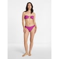 thumbnail image 3 of Time and Tru Women’s Bandeau Bikini Top with Beads, Sizes XS-XL, 3 of 6