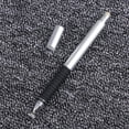 thumbnail image 3 of Universal 1 Disc and Fiber Tip Capacitive Stylus Touch Screen Pen for All Touch Screen Devices Tablets & Cell Phones (Silver), 3 of 8