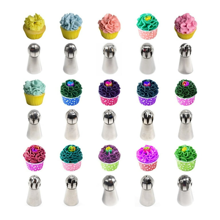 GROFRY Icing Nozzle Exquisite Wide Application Stainless Steel