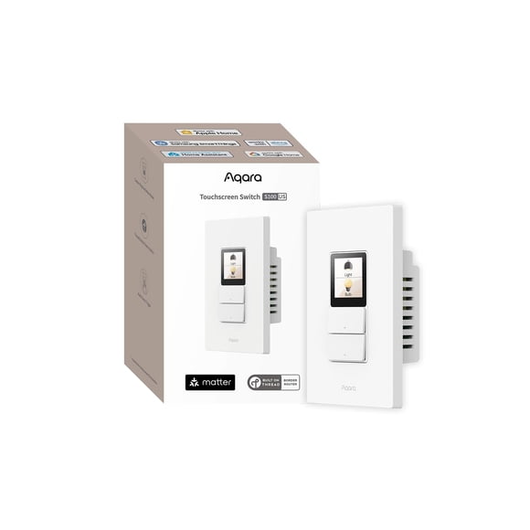 Interruptor Inteligente Aqara S100 US con Pantalla Táctil y 8 Botones