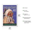 thumbnail image 2 of Banff Canadian Rockies - Indian Days - Canadian Pacific Railway - Vintage Railroad Travel Poster c.1935 - Fine Art Matte Paper Print (Unframed) 30x44in, 2 of 4