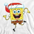 thumbnail image 2 of Spongebob Squarepants Christmas Santa Hat Unisex Adult Pull-Over Hoodie, 2 of 5