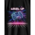 thumbnail image 2 of Wonder Nation Boys Level Up Matrix, Crew Neck, Short Sleeve, Graphic T-Shirt, Sizes 4-18, 2 of 2
