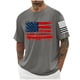 thumbnail image 1 of Tops para hombre, blusas y camisas de cuello redondo y manga corta para hombre, blusas casuales de cuello redondo con estampado de moda para hombre, blusas de cuello redondo y manga corta, camisas par, 1 of 5