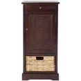 thumbnail image 2 of Safavieh Randy Unité de Rangement Haute en Bois Cerisier Foncé, 2 of 5