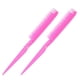 thumbnail image 1 of Juego de peines desenredantes de 3 filas con peine de cola de rata para peinar el cabello rizado, color rosa, 2 piezas., 1 of 5