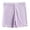 Purple, variant on EnJoCho Toddler Girl Shorts Summer Girls Ribbed Solid Color Leggings Underwear Fashion For Children Clothes Baby Cute Underwear