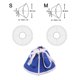 thumbnail image 5 of Cono para perros Cono ajustable para mascotas Collar de recuperación para mascotas Cómodo collar cónico para mascotas Collar protector para después de la cirugía Anti-mordedura Lamido, 5 of 8